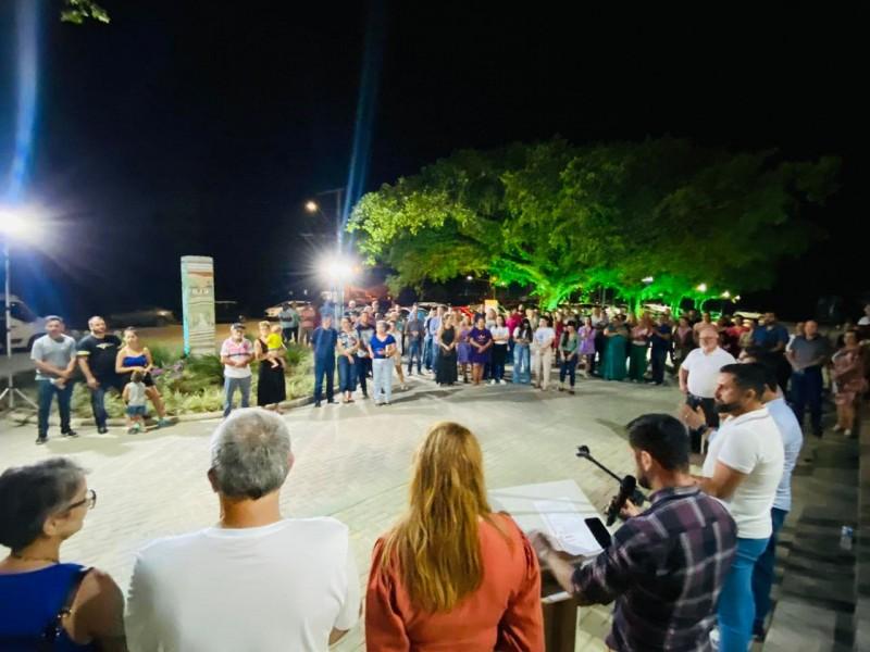 Prefeitura de Içara entrega obras no bairro Esperança