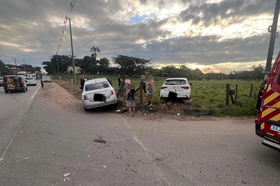 Motorista tem dentes quebrados em acidente de trânsito em Forquilhinha