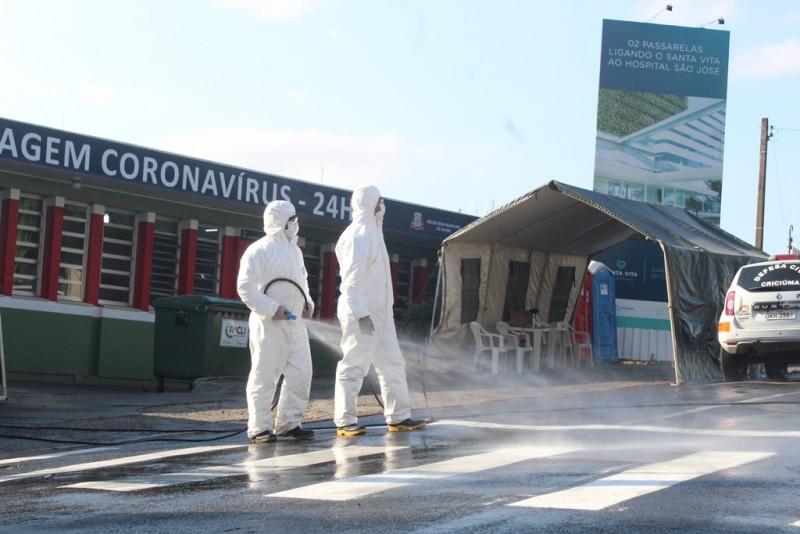 Em Criciúma, 12 pessoas estão em tratamento por Covid-19 