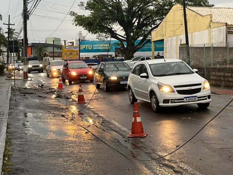 Mais de 9 mil unidades sem energia em Criciúma