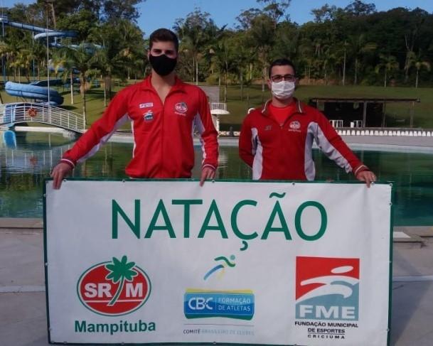 Nadadores da equipe Mampituba/FME representarão Criciúma em duas competições nacionais