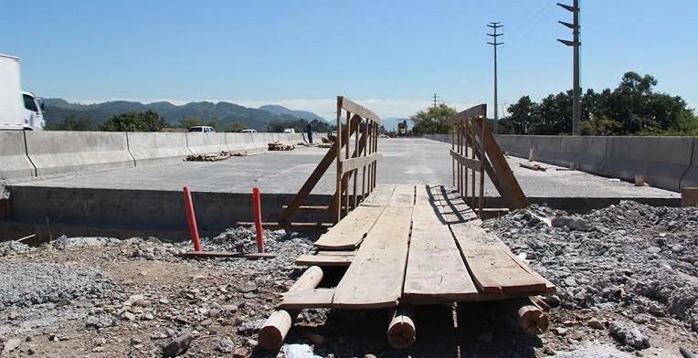 Ponte do Rio Tubarão tem proteções concluídas