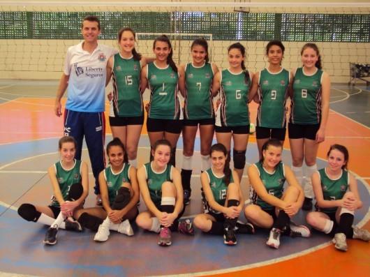 Vôlei Forquilhinha é campeão na 2ª etapa da Liga Mirim