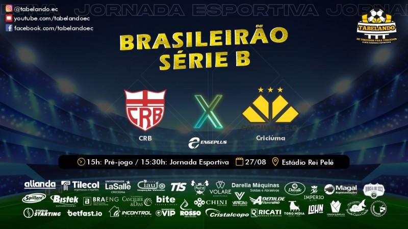 Ao vivo: O melhor de CRB e Criciúma, no Tabelando