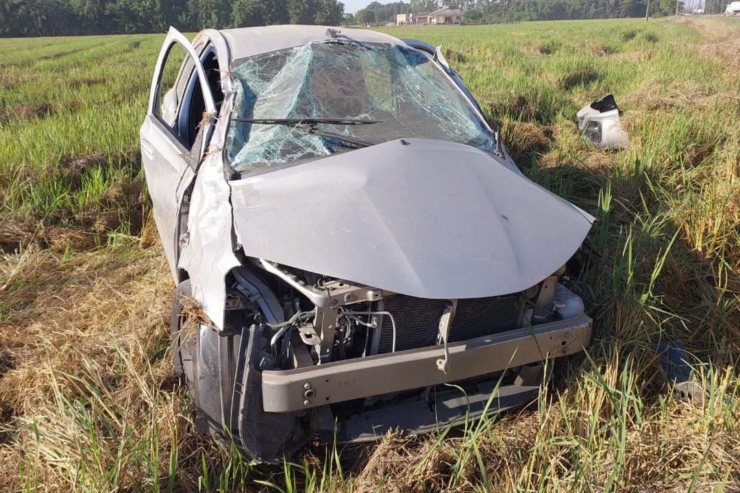 Médica morre após grave acidente na SC-108, em Meleiro