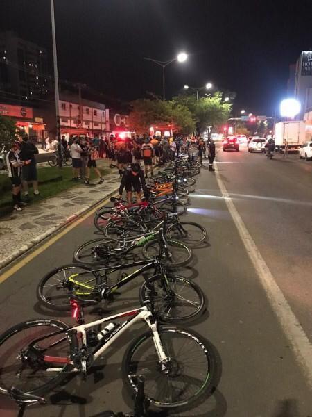Ciclistas realizarão pedalada em protesto após a morte de adolescente atropelado em Criciúma 