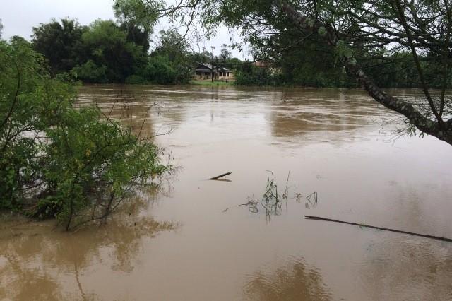 Defesa Civil segue monitorando o Rio Araranguá