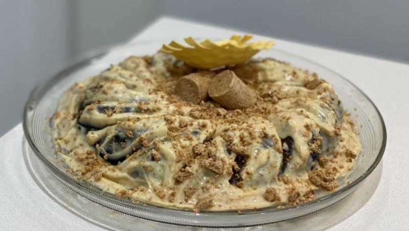 Bolo Julino de Paçoca
