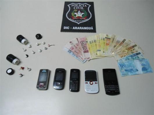 Dupla presa por tráfico em Meleiro