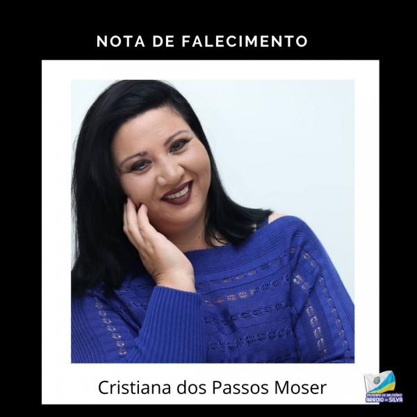 Nota de falecimento: Cristiana dos Passos Moser