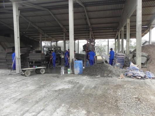 Fábrica de lajotas de Forquilhinha recebe reforço de detentos