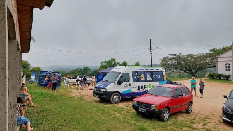 Içara: BusCão castra 26 animais no bairro Rio Acima