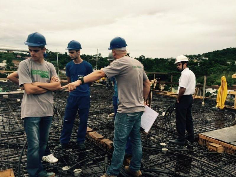 Senai oferece cursos ligados ao setor da Construção Civil