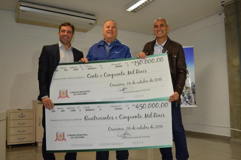 Câmara devolve R$ 600 mil à Prefeitura