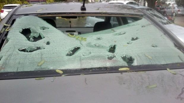 Em Lages, locais atingidos por granizo são vistoriados