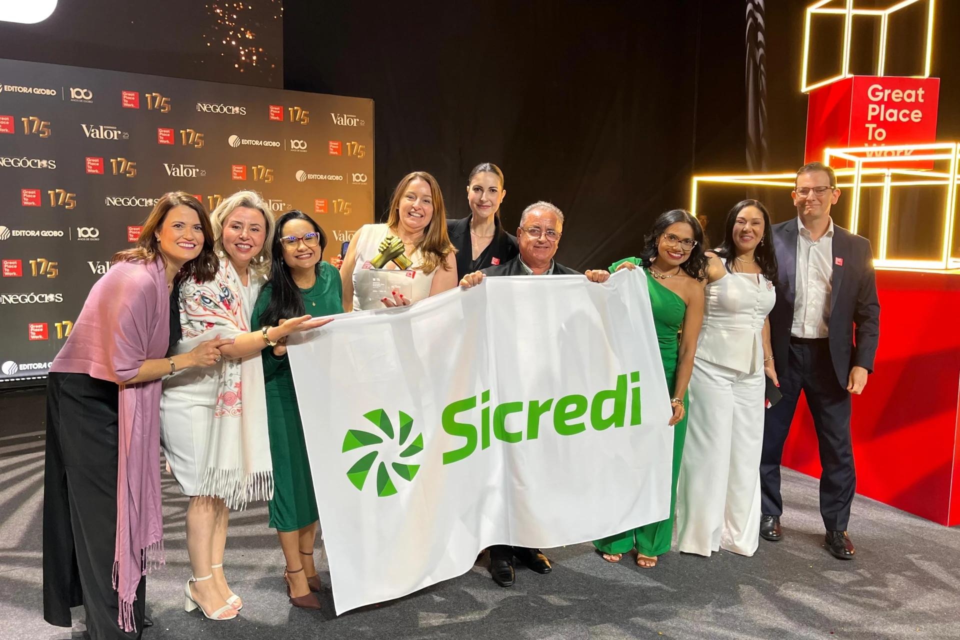 Sicredi é a melhor empresa para trabalhar no Brasil pelo segundo ano consecutivo
