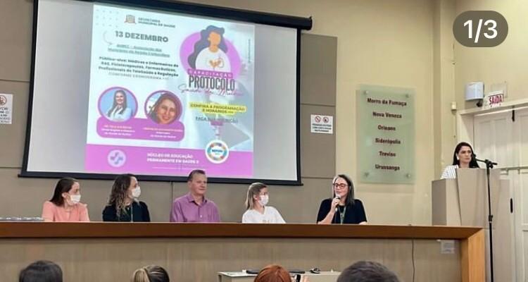 Prefeitura de Criciúma lança Protocolo de Atenção à Saúde da Mulher