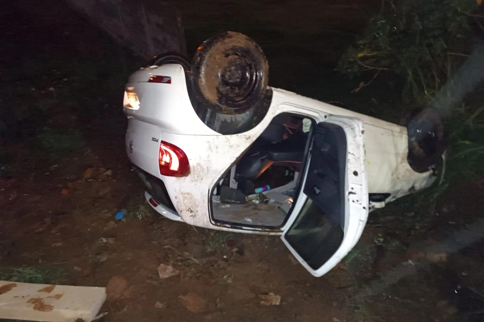 Idosa fica ferida após acidente de trânsito em Criciúma