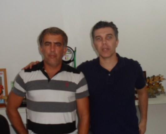 Pipoca apresenta projeto ao presidente da FME de Içara