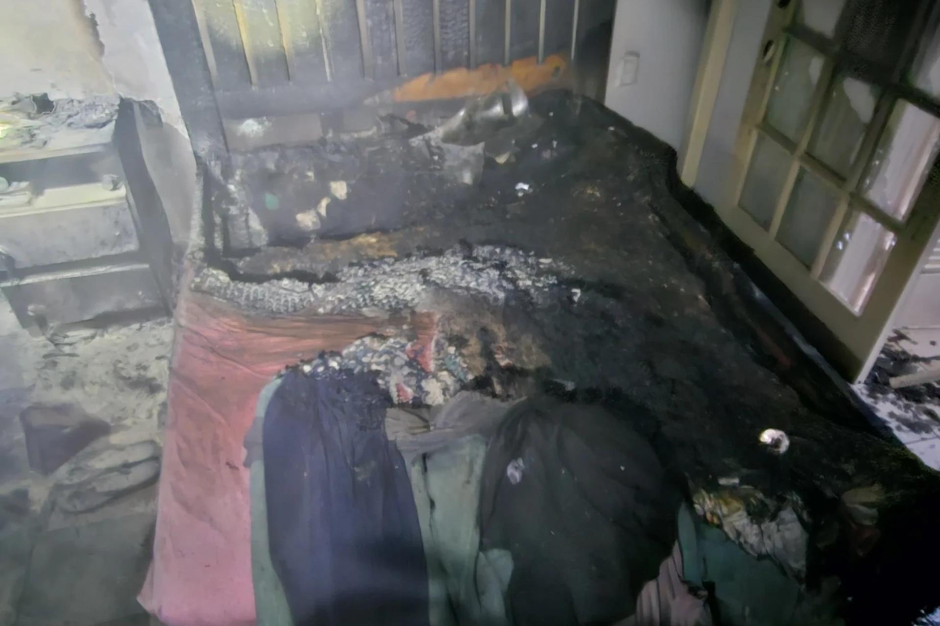 Incêndio atinge casa em Cocal do Sul