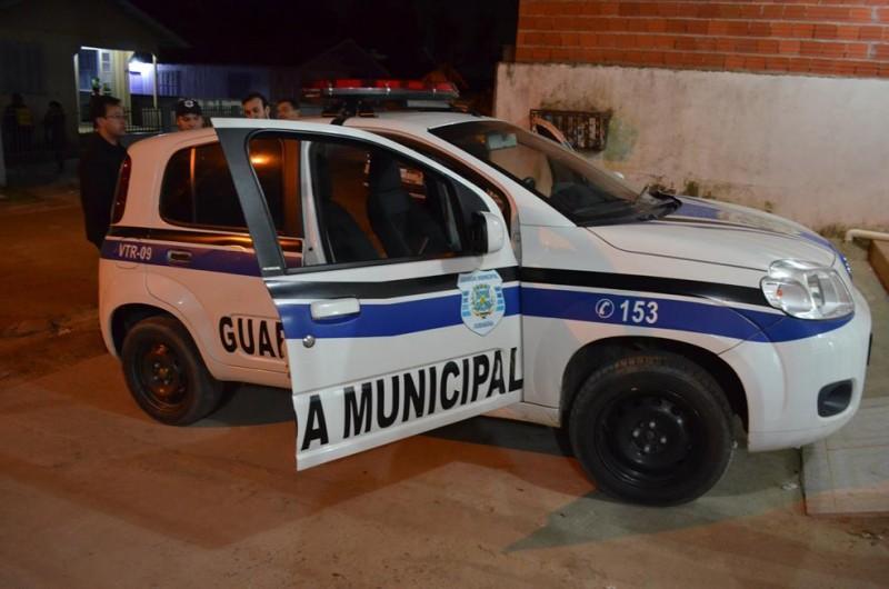 Disparos são efetuados contra viatura da Guarda Municipal