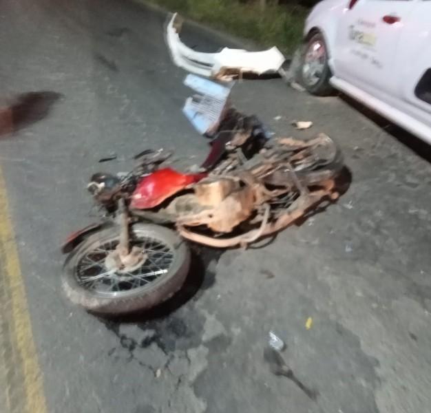 Colisão na SC-370 provoca morte de motociclista 