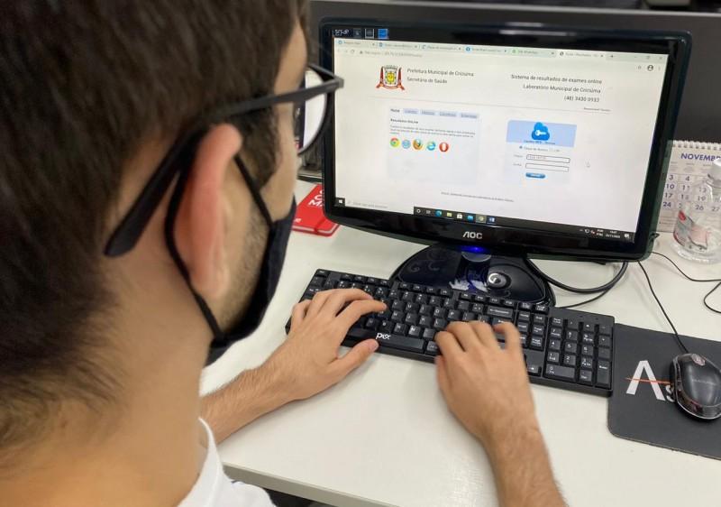 Resultados de exames estão disponíveis de forma online em Criciúma