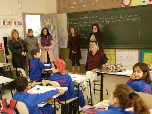 Bateria é lembrado nos 25 anos da escola do Lote Seis
