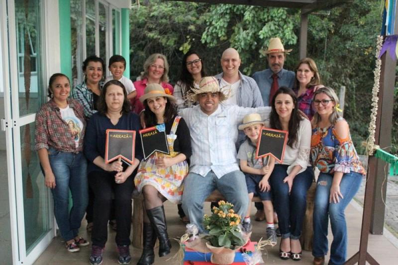 Festa julina é preparada aos pacientes da quimioterapia