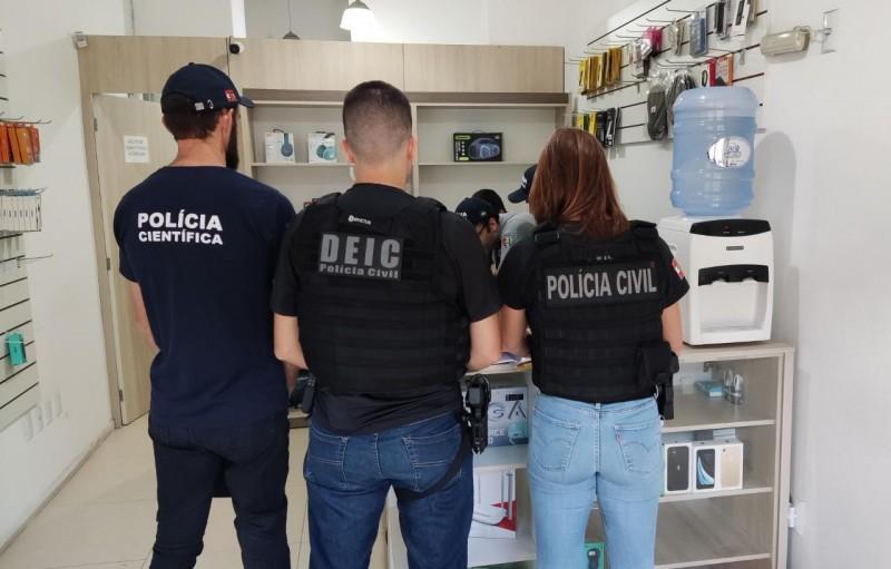 Içara: Polícia busca identificar responsável por armazenar arquivos de exploração sexual infantojuvenil