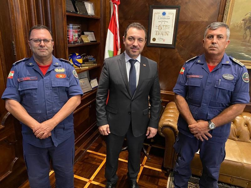 Coronel Charles Alexandre Vieira deixará o comando do Corpo de Bombeiros de Santa Catarina