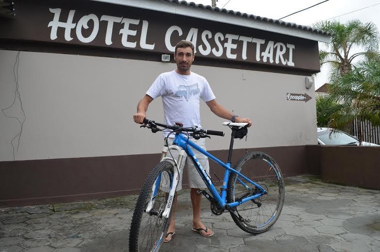 Campeão brasileiro de mountain bike participa de prova no Rincão