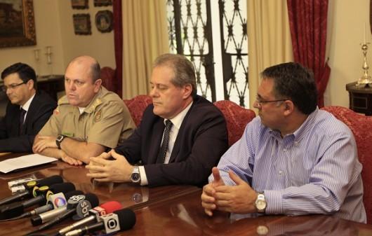 Governador afirma que Estado está preparado para responder aos atentados