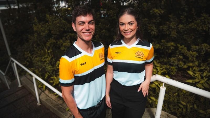 Criciúma lança camisa comemorativa em homenagem ao uniforme de 1984