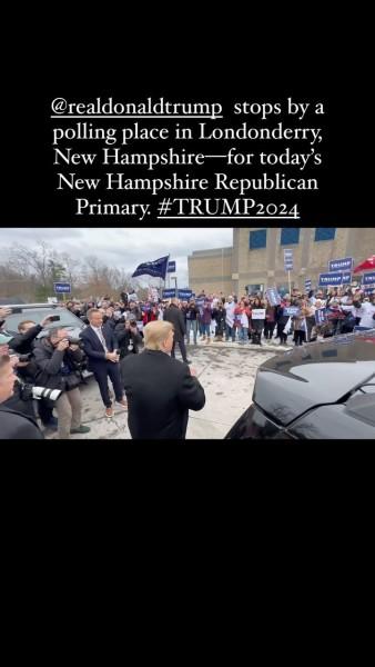 Primárias: Trump conquista New Hamphsire