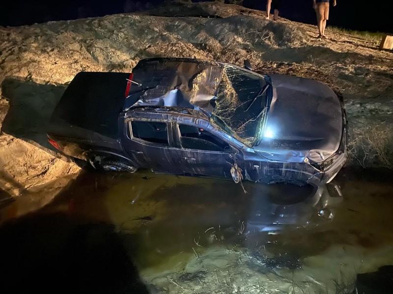 Capotamento é registrado em Jaguaruna