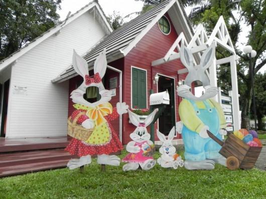Casa do Coelho à espera de visitantes em Forquilhinha