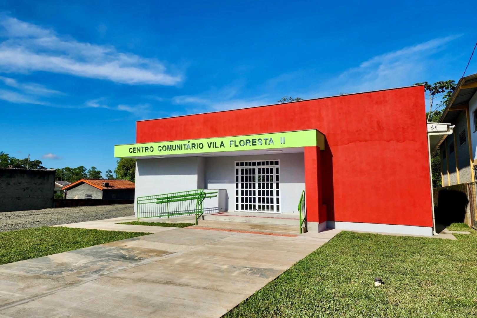 Governo de Criciúma inaugura centros comunitários nos bairros Vila Floresta