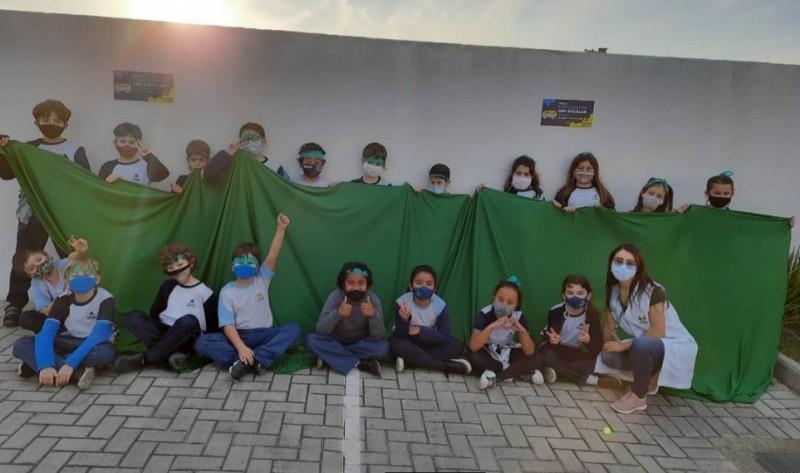 Gincana das Cores movimenta alunos da Escola Adventista de Criciúma