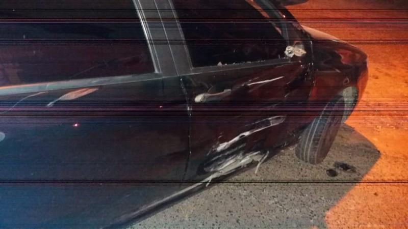 Colisão entre motocicleta e veículo deixa um homem ferido em Criciúma 