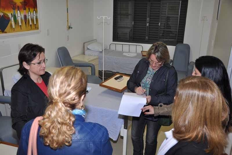 Leitos são vistoriados no Hospital São Donato