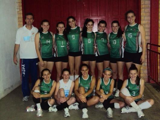Voleibol feminino de Forquilhinha vence primeira partida na Olesc