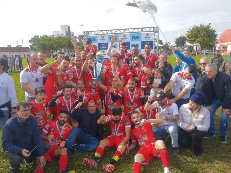Caiçara vence o Campeonato Içarense de Futebol