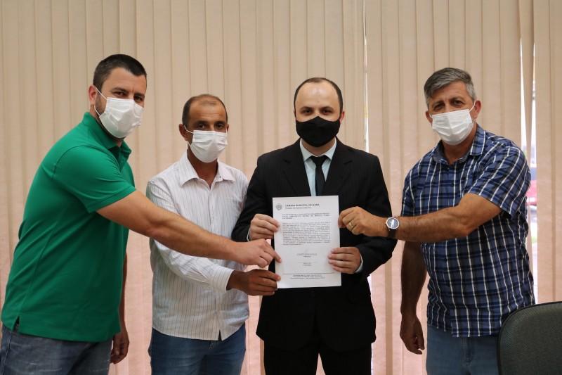 Marcelo Cunha assume cadeira na Câmara de Vereadores de Içara 