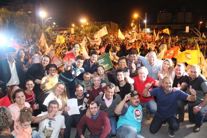 Içara: as fotos da vitória de Murialdo Gastaldon (PMDB)