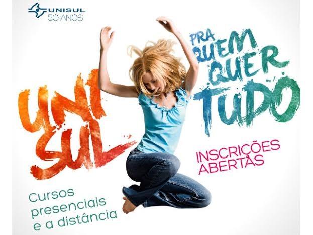 Unisul tem mais de mil vagas pelo Vestibular