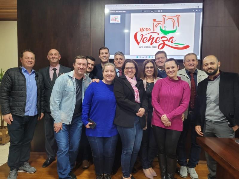 Cultura apresenta marca de Nova Veneza para o legislativo