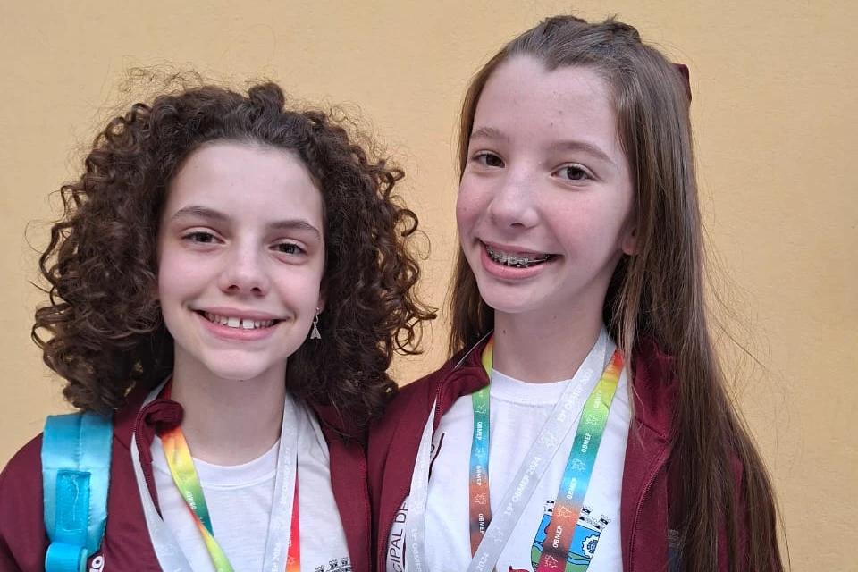 Alunas de Urussanga conquistam medalhas na Olimpíada Brasileira de Matemática