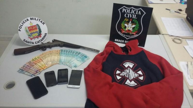 Lotérica é assaltada e criminosos são identificados pela PM