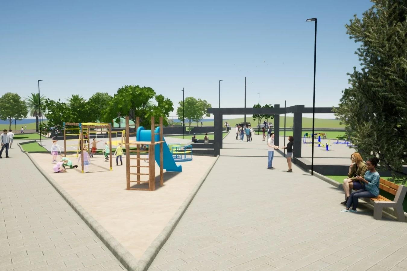 Assinada ordem de serviço para construção de praça no loteamento Las Vegas, em Criciúma